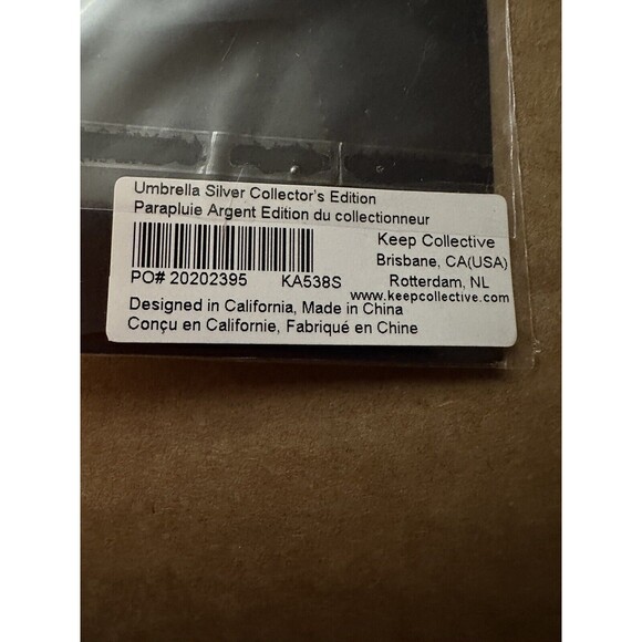 Keep Collective Rustic Gold Beaded Necklace Blue Tassel NIP Retired - Picture 2 of 2